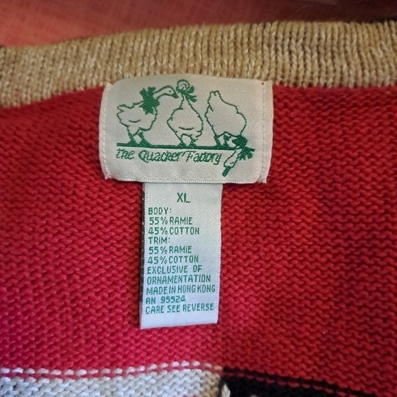 The Quacker factory knitted button up cardigan XL - Picture 8 of 8